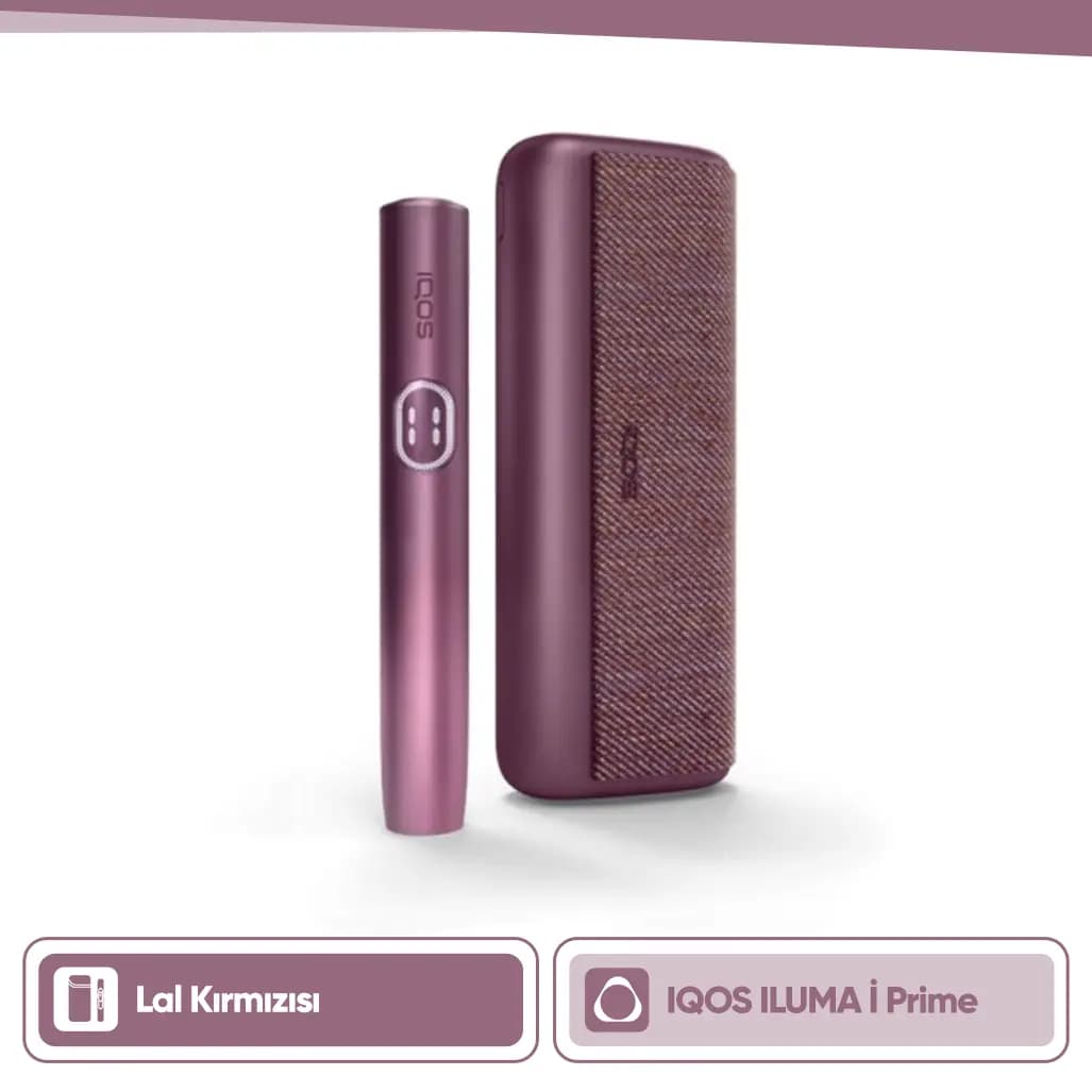 IQOS ILUMA i Prime Lal Kırmızısı
